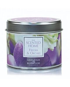 Ashleigh & Burwood Tin Candle Freesia & Orchid